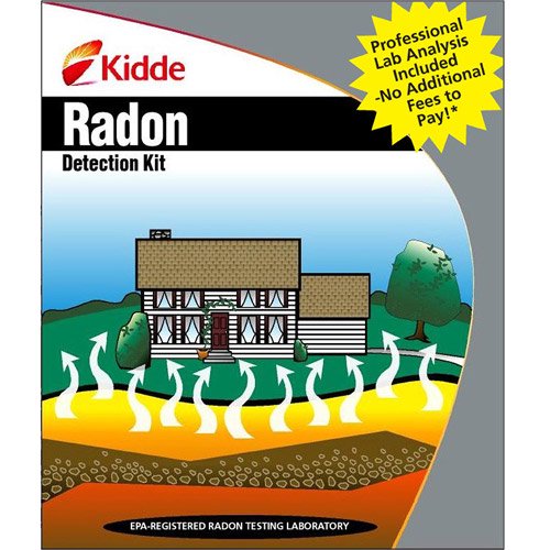 Kidde 442020 Professional Mail-In Radon Gas Detection Test Kit