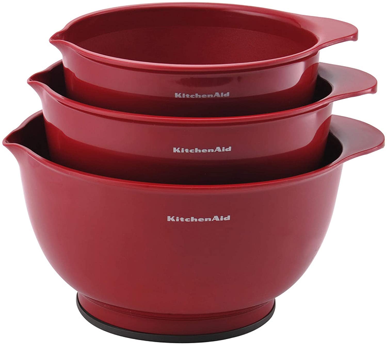 KitchenAid Classic KC175OSERA Non-Slip Base Mixing Bowl Set, 3-Piece