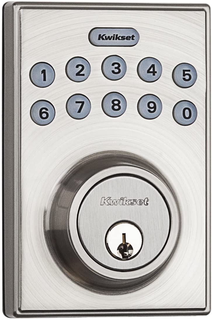 Kwikset 92640-001 Electronic Customizable Keypad Deadbolt Door Lock