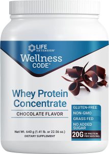 Life Extension Grass-Fed Cow Whey Protein Concentrate