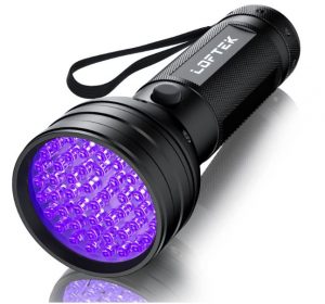 LOFTEK Handheld Flashlight 51 LED 395 nM UV Light