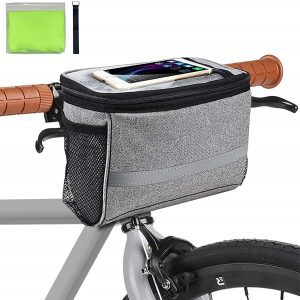MATTISAM Cold & Warm Insulation Mesh Pocket Handlebar Bike Basket