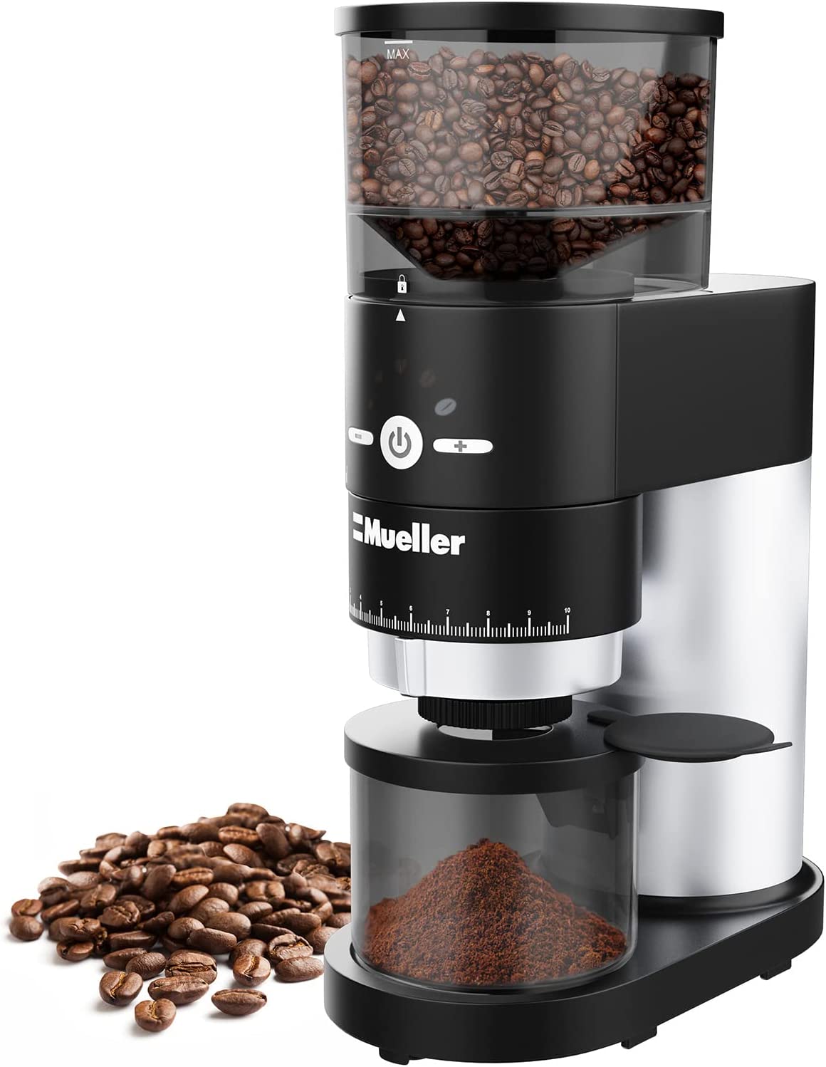 Mueller Streamlined Large Coffee Burr Grinder