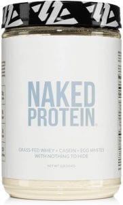 NAKED Nutrition Unflavored Grass-Fed Whey Protein Powder Blend