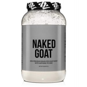 NAKED Nutrition NAKED Goat Pasture Fed Goat Whey Protein Powder, 2-Pound