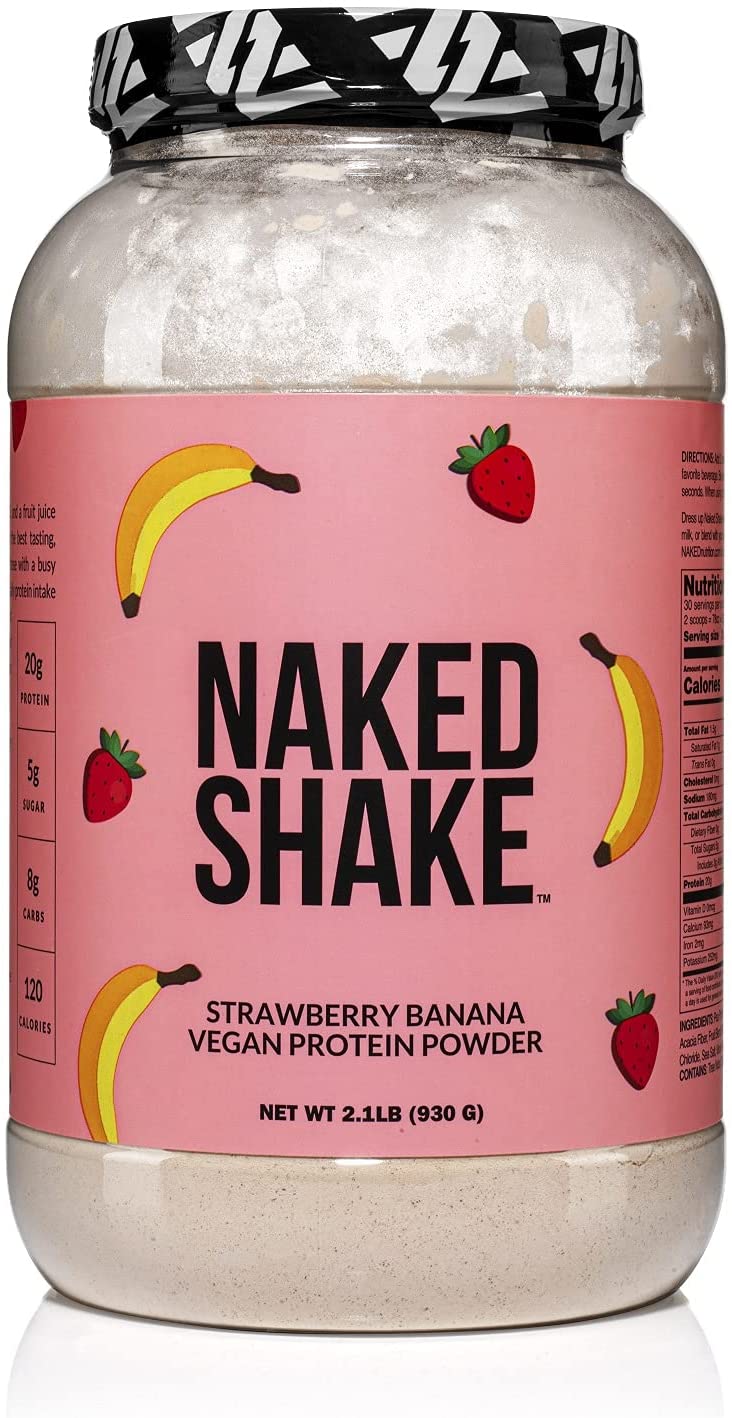 NAKED Nutrition Paleo Strawberry Banana Protein Powder