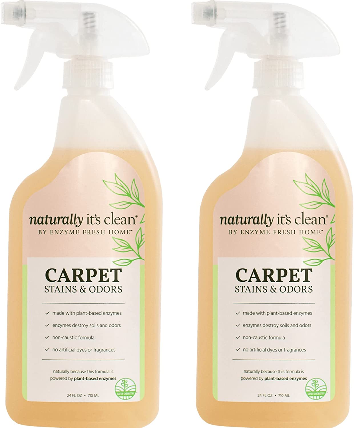 Naturally It’s Clean Eco-Friendly Carpet Stain Remover, 2-Pack