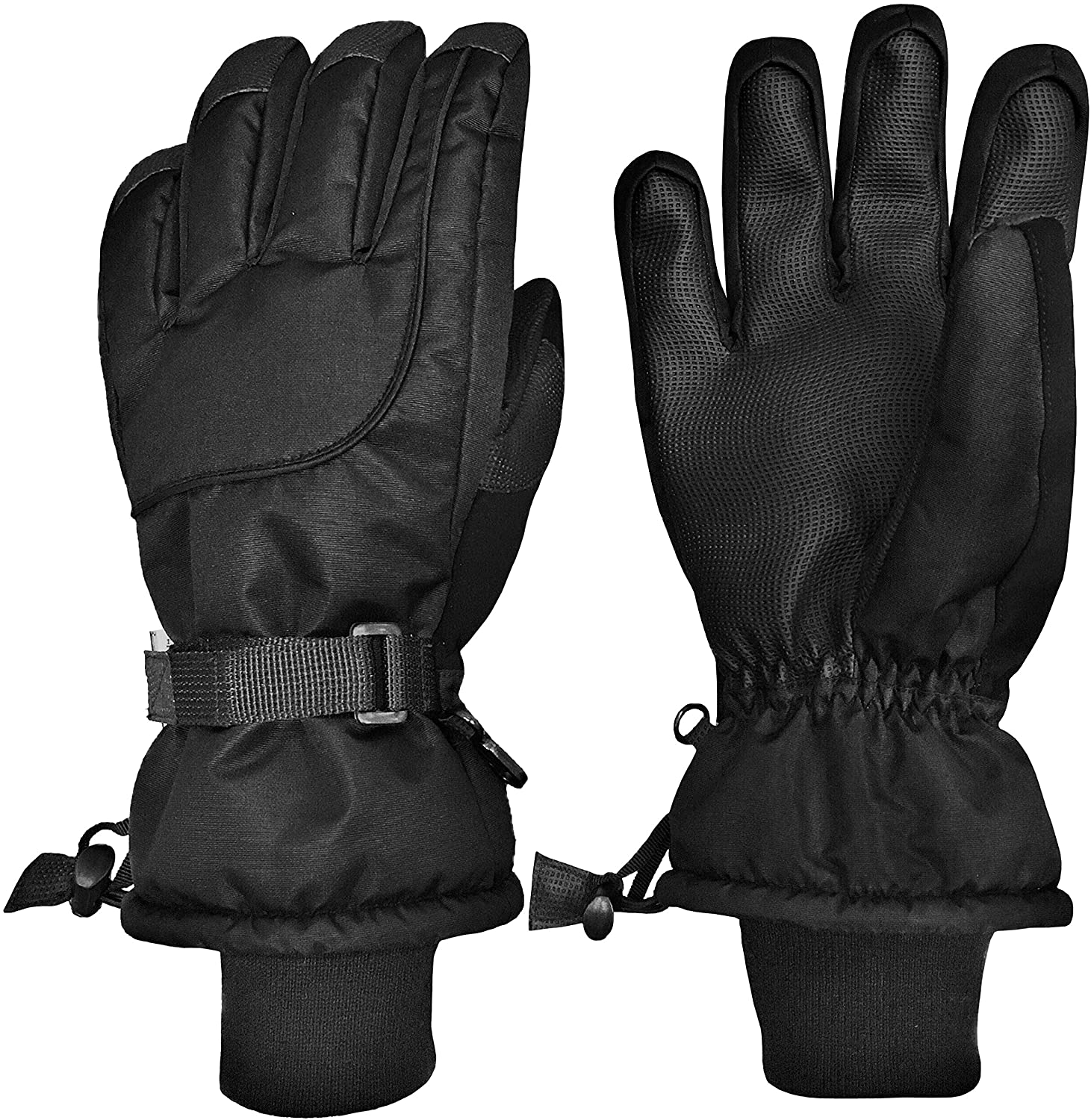 N’Ice Caps Men’s & Women’s 100 Gram Thinsulate Waterproof Ski Gloves