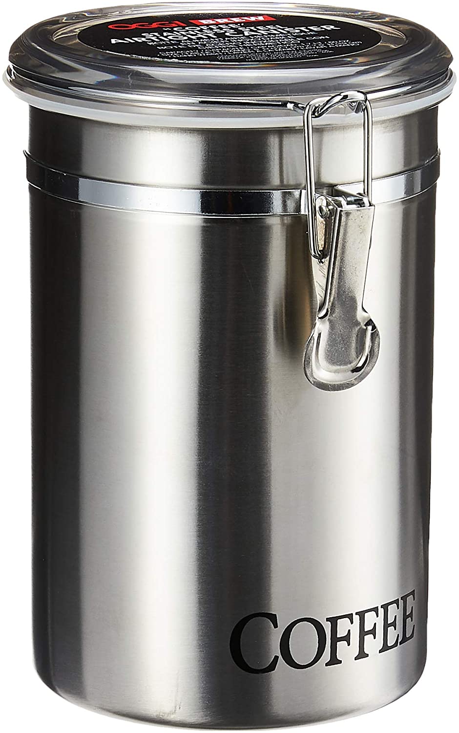 Oggi Stainless Airtight Coffee Canister