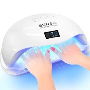 OVLUX SUN5 Pro Professional 72W UV LED Nail Dryer