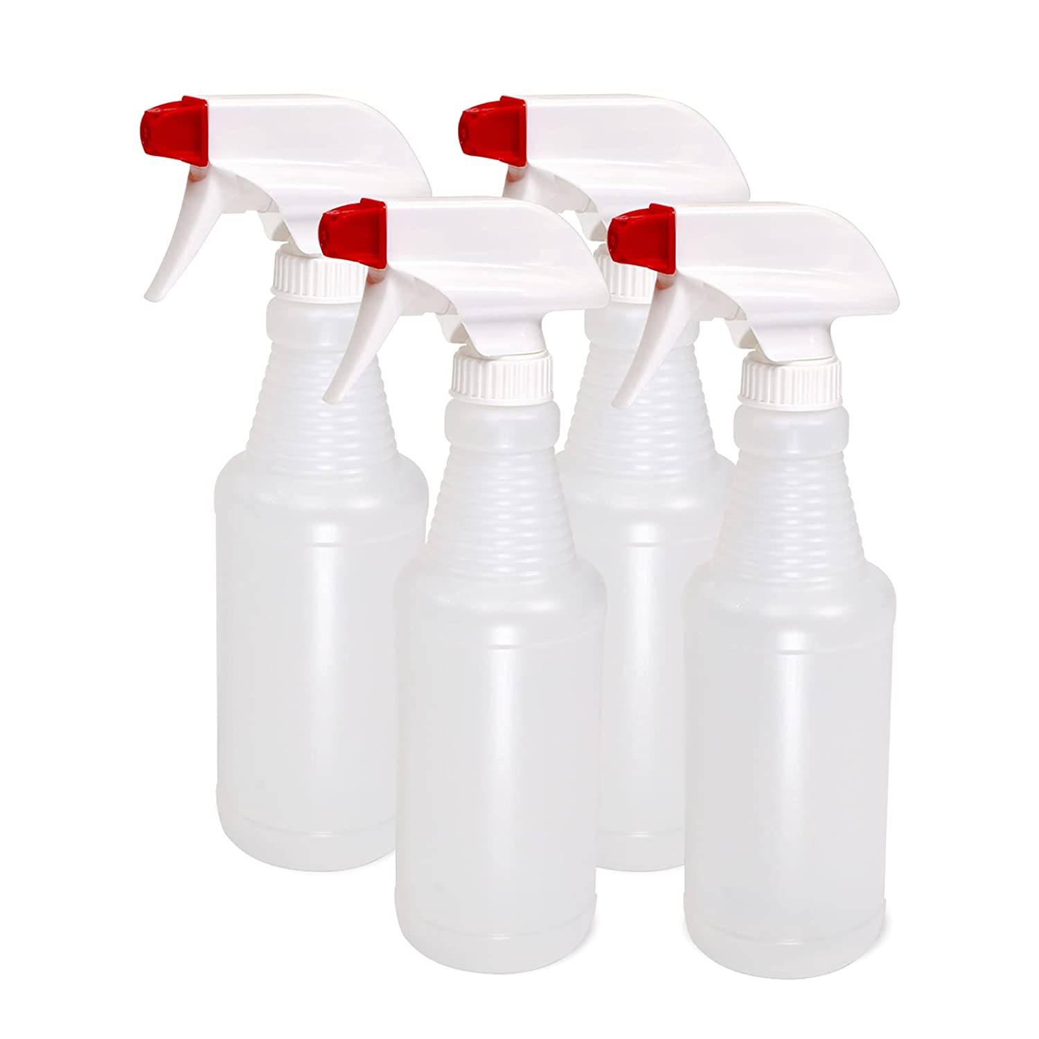 Pinnacle Mercantile Leak Proof Plastic Spray Bottle, 4-Pack
