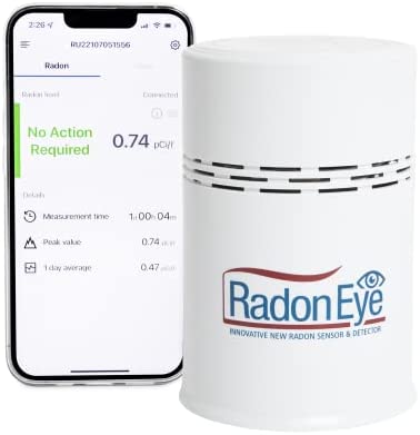 Radon Eye RD200 Ecosense Electric Radon Detector