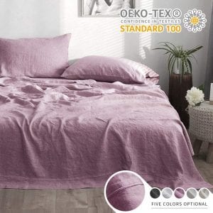 Simple&Opulence Stone Washed Linen Sheets