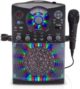 Singing Machine SML385UBK Bluetooth Karaoke Machine