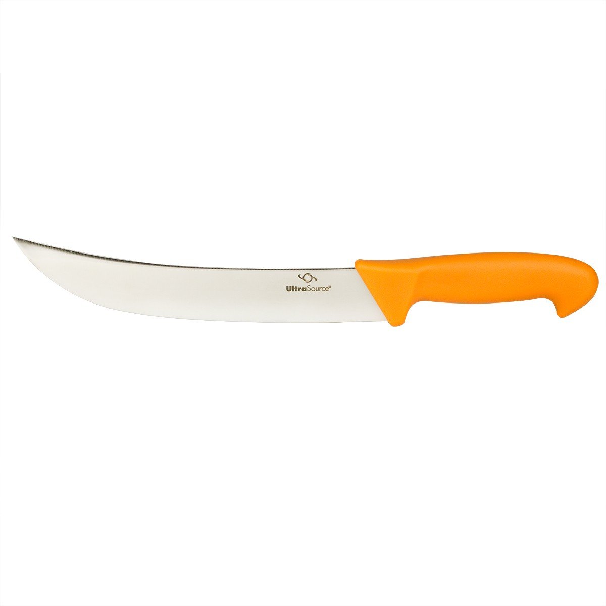 UltraSource 449413 Cimeter Blade Butcher Knife, 10-Inch