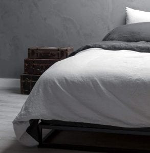 Wooflinen Stone Washed French Linen Sheets & Duvet