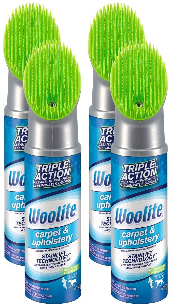 Woolite Patented Carpet Stain Remover, 4-Pack