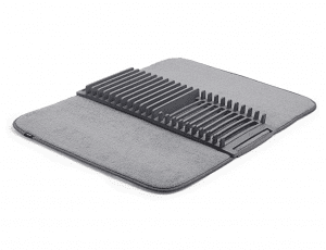 Umbra Udry Removable Tray Dish Drying Mat, 24×18-Inch