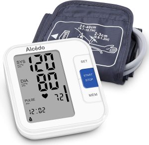 Alcedo 2-User Mode One-Push Blood Pressure Monitor