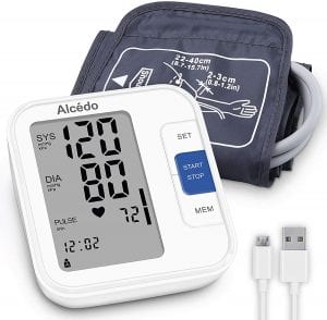 Alcedo Upper Arm Wide-Range Cuff Talk Function Blood Pressure Monitor