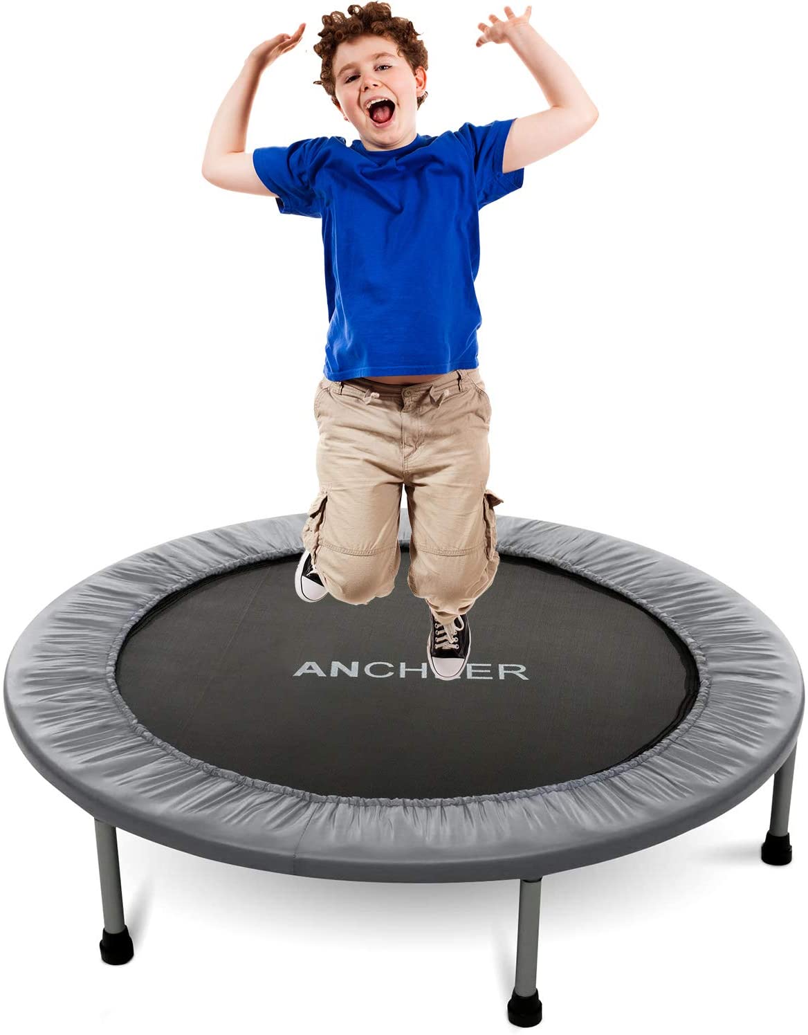 ANCHEER Rebounder Adults & Kids Fitness Training Mini Trampoline