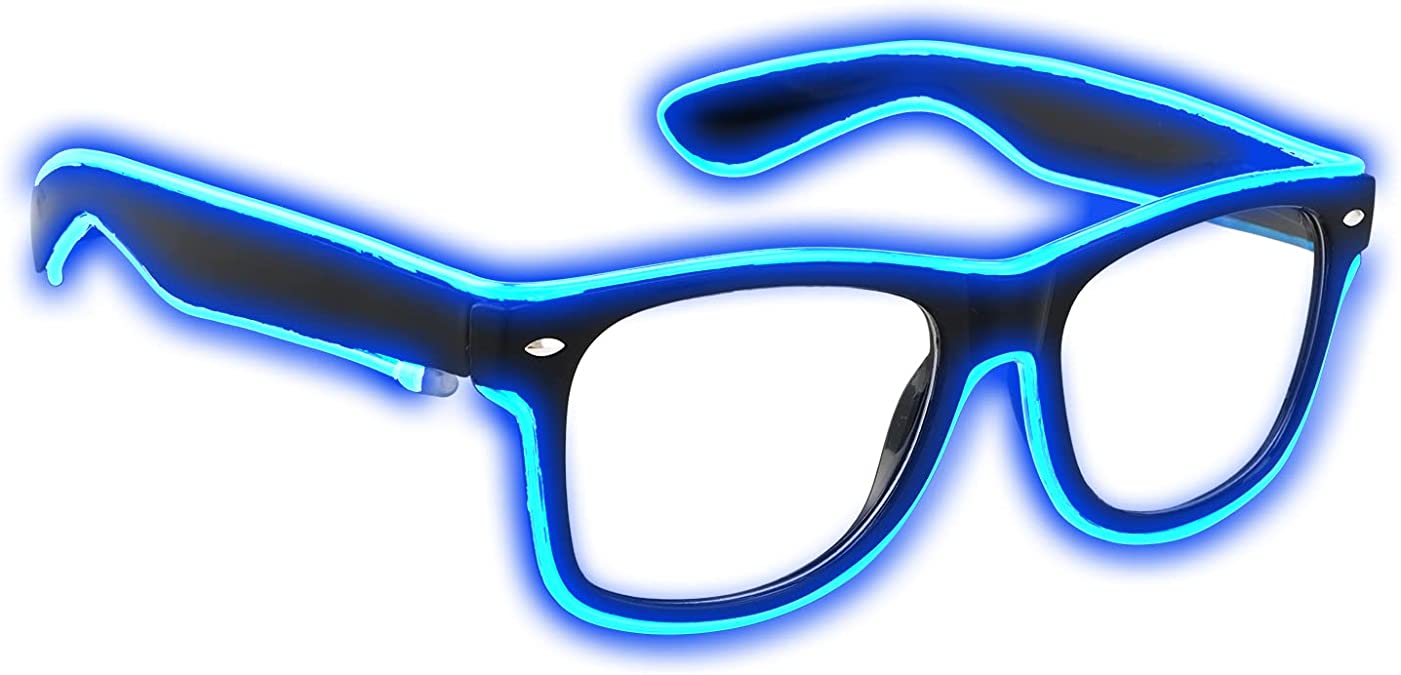 Aquat Single-Button Ergonomic Rave Glasses