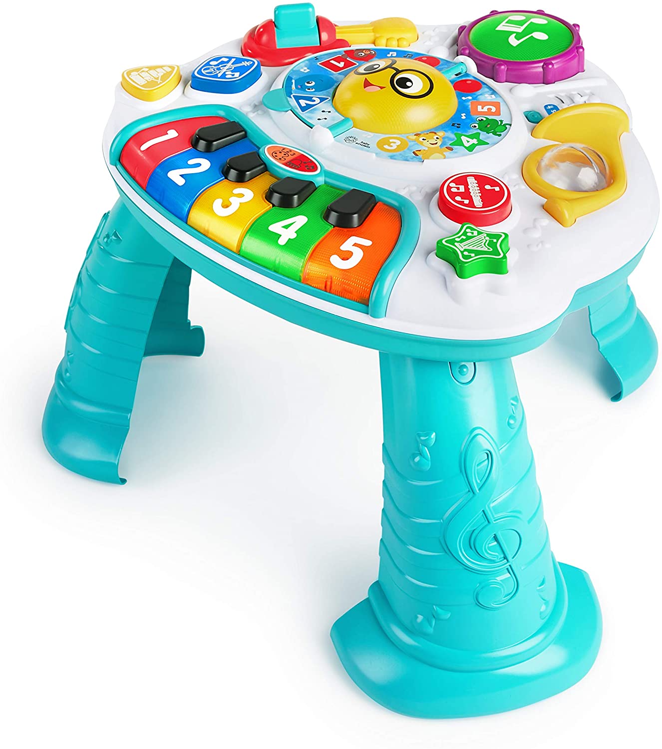 Baby Einstein Sit-To-Stand Easy Clean Music Activity Table Toy