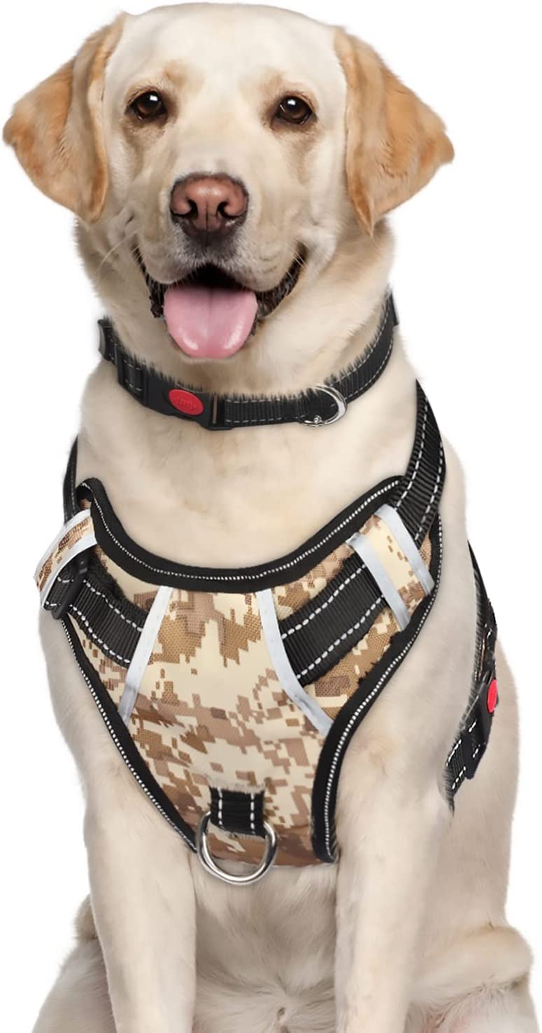 BABYLTRL Choke-Free Security Large Dog Harness Vest