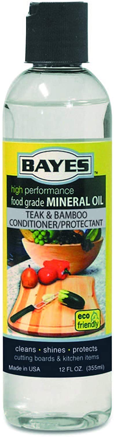 Bayes High-Performance Food Grade Mineral Wood & Bamboo Cutting Board Oil