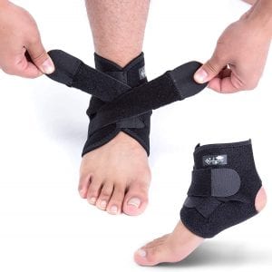 Bodyprox Chronic Pain Ankle Support Brace Wrap