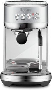 Breville BES500BSS Bambino Plus Compact Stainless Steel Espresso Machine