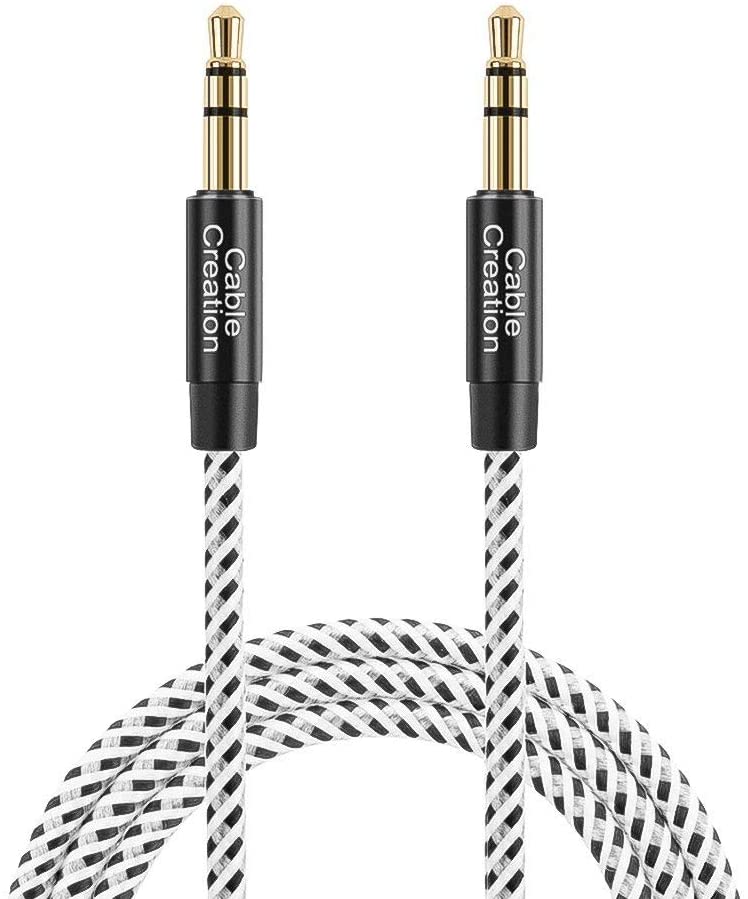 CableCreation Male-To-Male Hi-Fi Stereo AUX Cable, 1.5-Feet