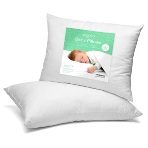 Celeep Ultra Soft Plush Toddler Pillow Set, 2-Pack