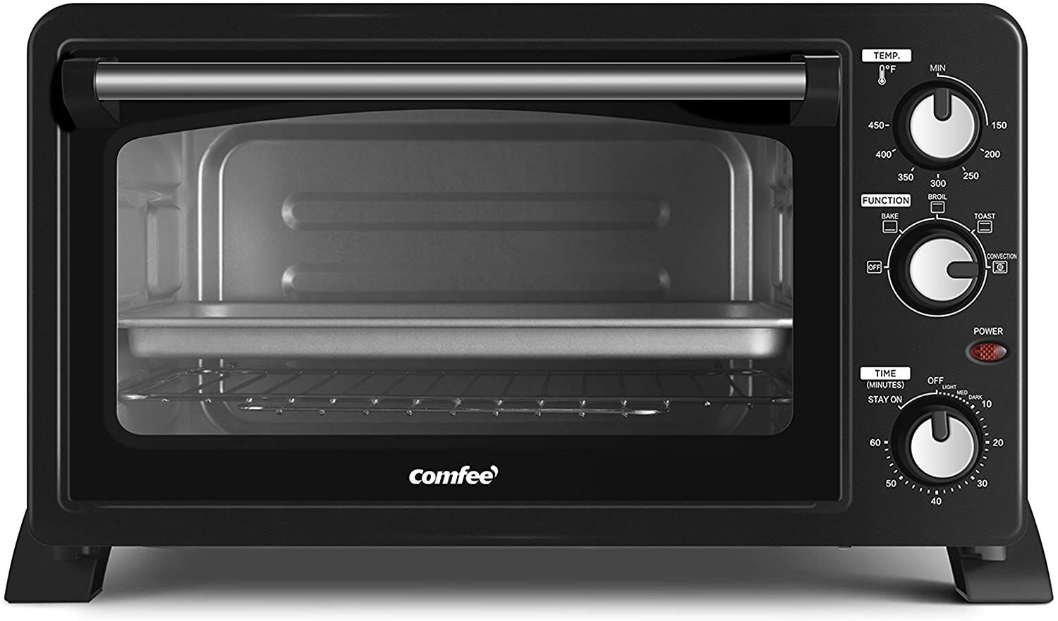 COMFEE’ CC2501 Countertop Toaster Convection Oven