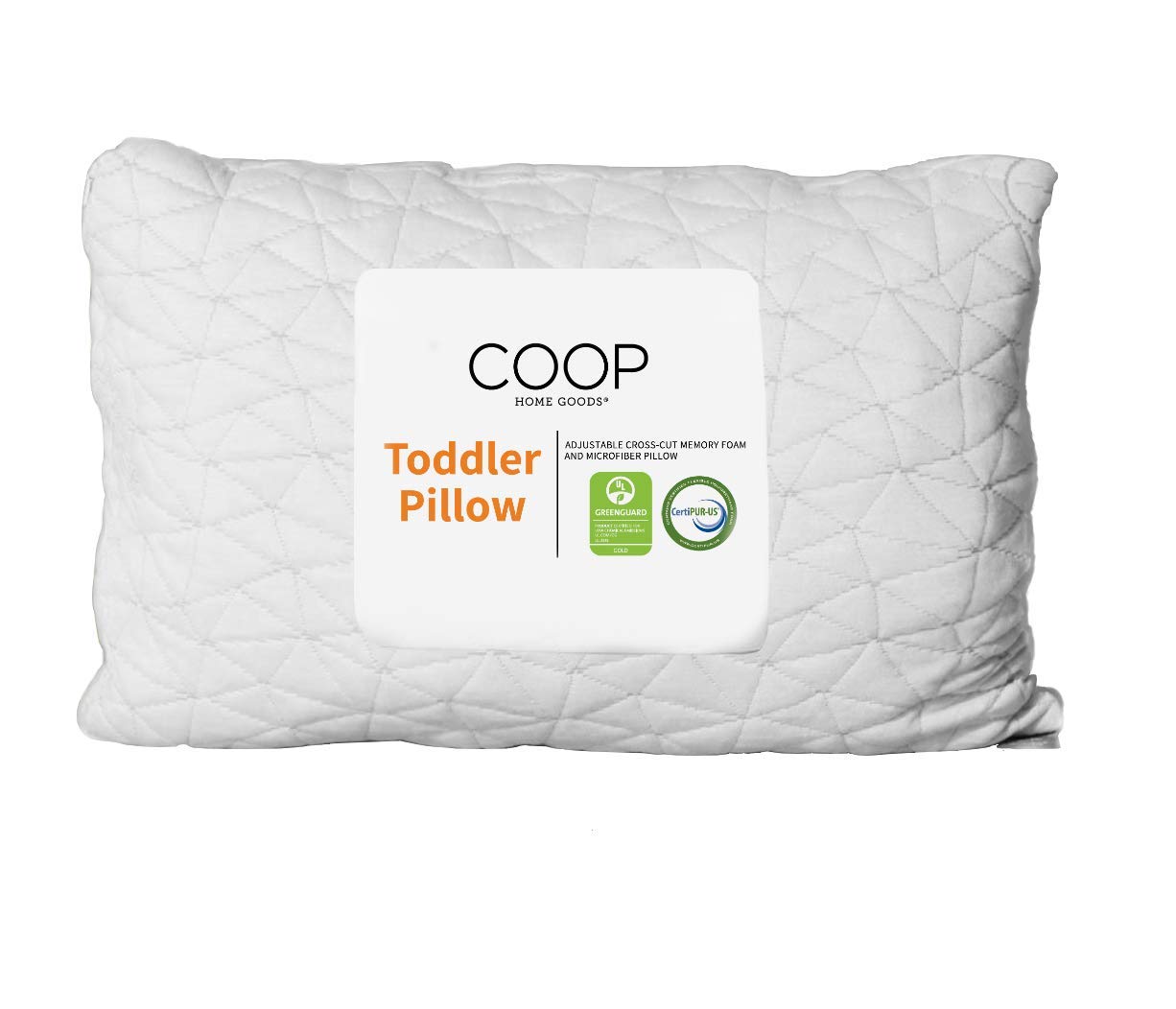 Coop Home Goods Hypoallergenic Toddler Pillow