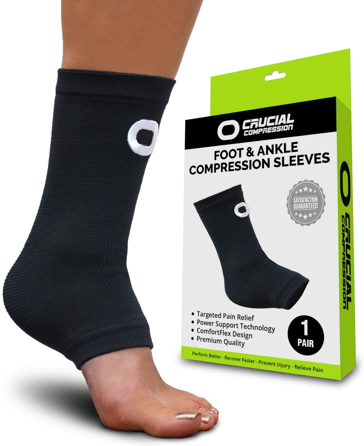Crucial Compression Targeted Pain Breathable Ankle Brace