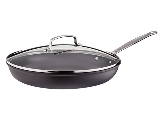 Cuisinart 622-30G Chef’s Classic Wear-Resistant Lidded Skillet, 12-Inch