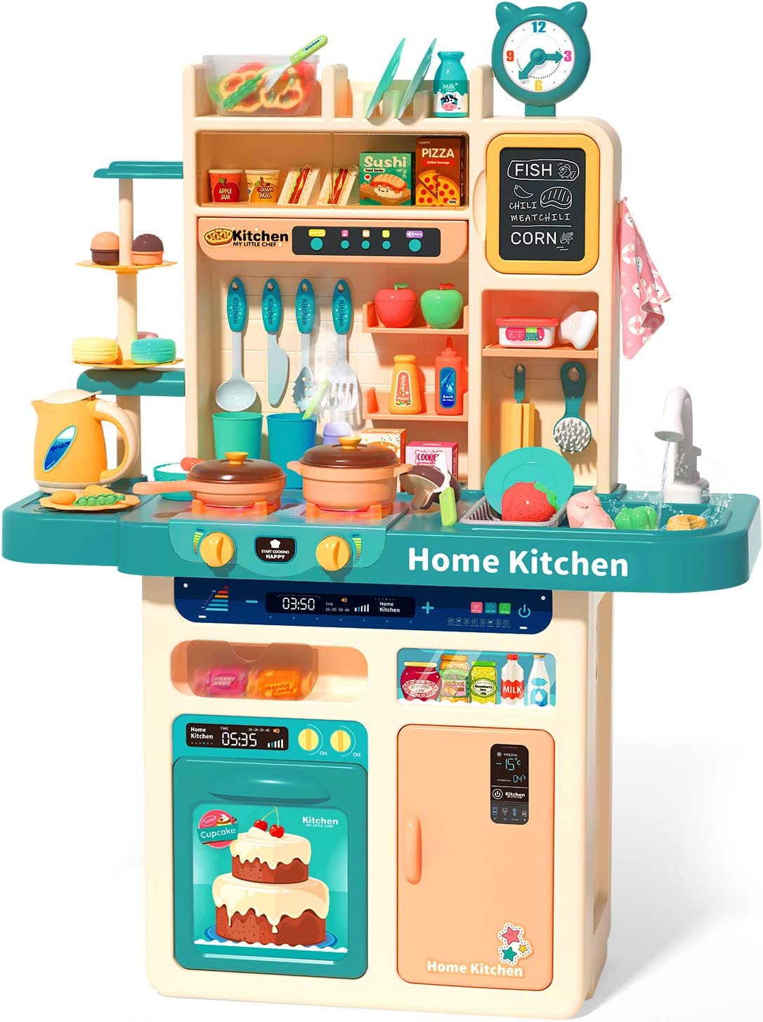CUTE STONE Educational Play Kitchen For Kids