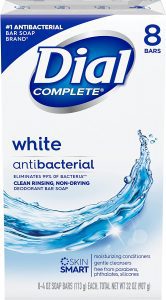 Dial Antibacterial Deodorant Bar Soap, 8-Pack