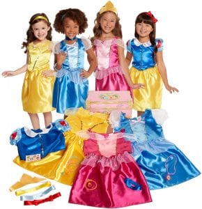 Disney Princess Customizable Princess Dress-Up Trunk, 21-Piece