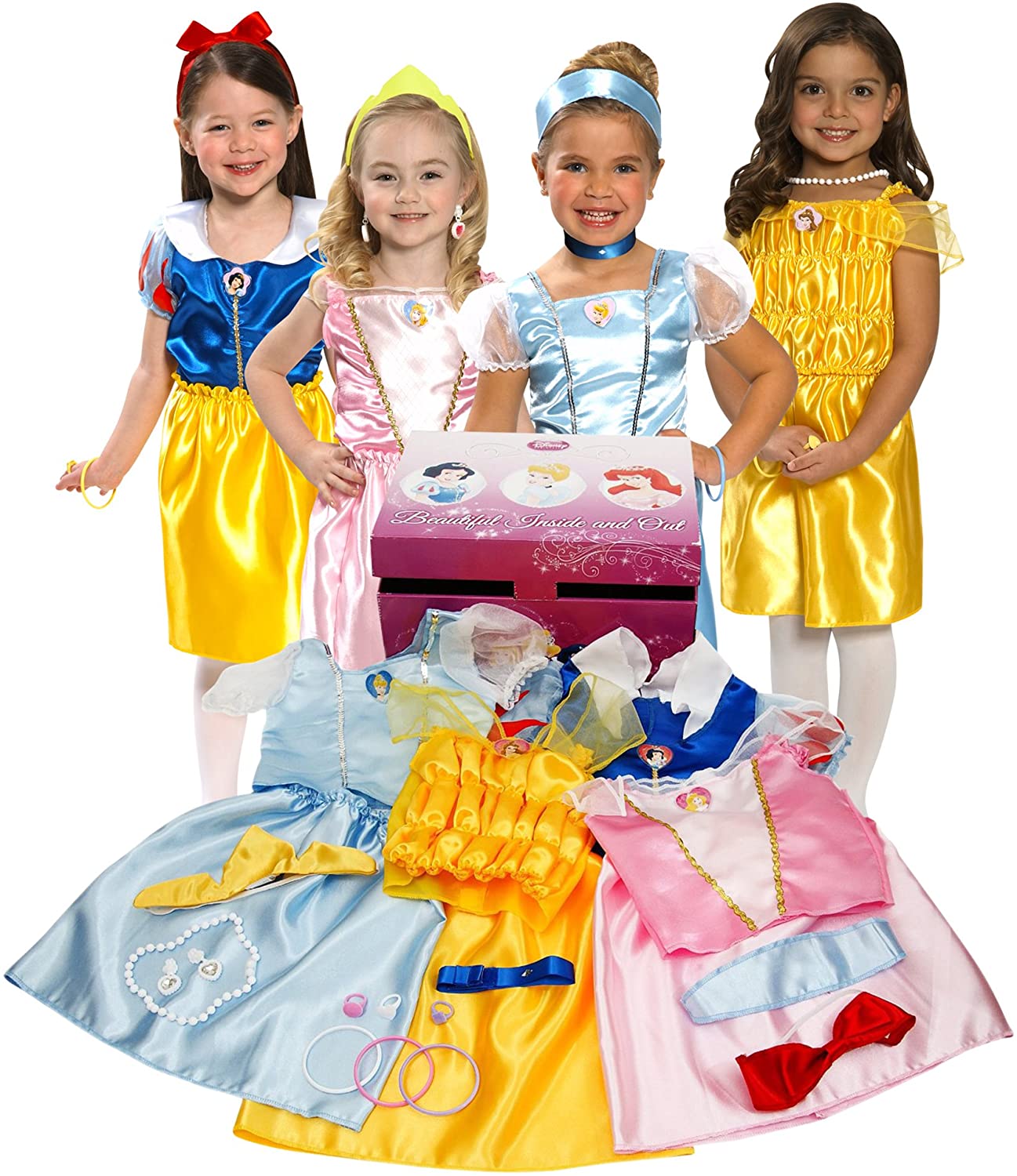 Disney Princess Classic Princess Dress-Up Trunk, 21-Piece
