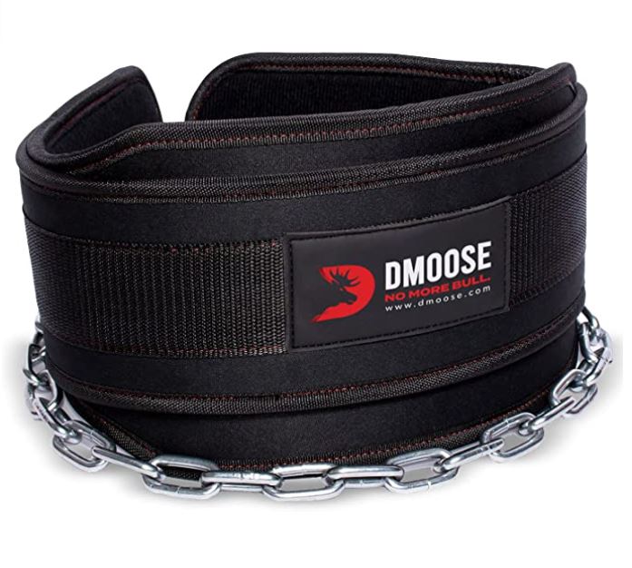 DMoose Fitness Hook & Loop Dip Weight Belt