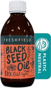 Freshfield Naturals Unrefined Plant-Based Black Cumin Seed Oil