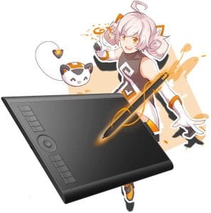 GAOMON M10K2018 Graphic Drawing Tablet & Digital Stylus