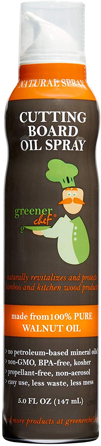 Greener Chef Food Grade Cutting Board Oil Spray