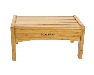 Growing Up Green Bamboo Wooden Step Stool