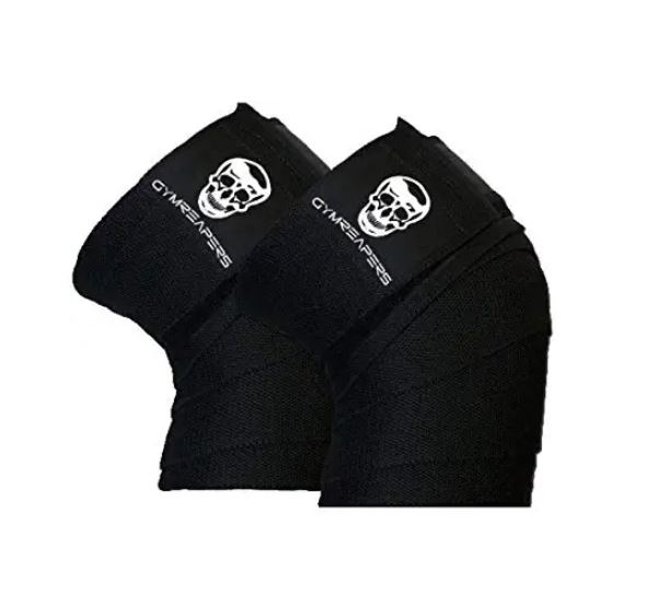 Gymreapers Adjustable Knee Wraps For Weightlifting