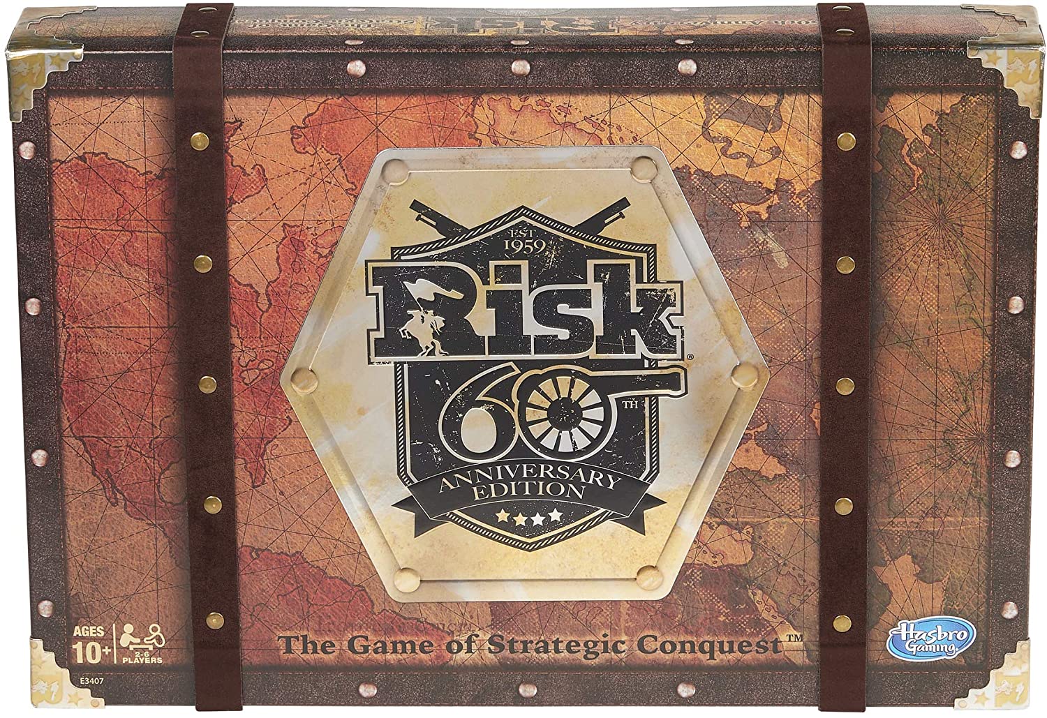 Hasbro Gaming RISK 60th Anniversary Adult Board Game