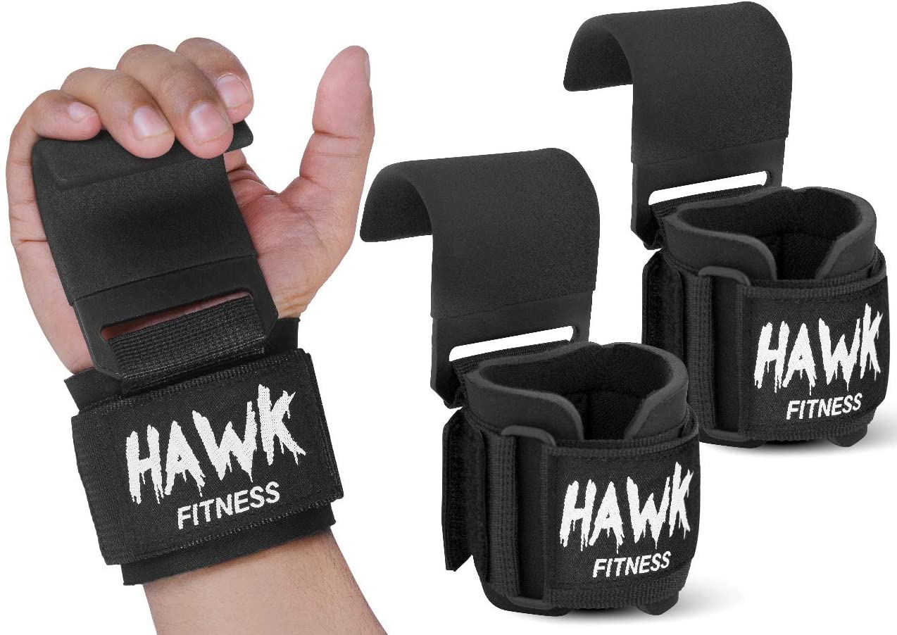 Hawk Sports Ambidextrous Weight Lifting Hooks