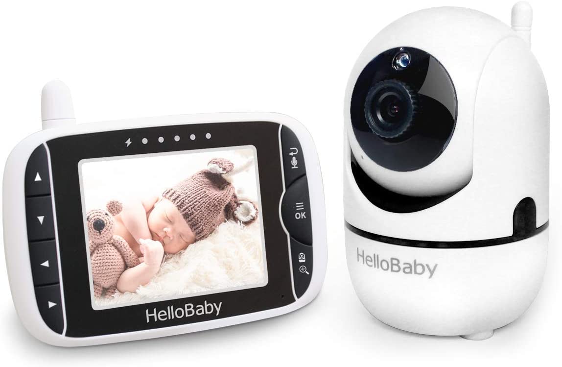 HelloBaby Lullaby LCD Display Baby Monitor Camera